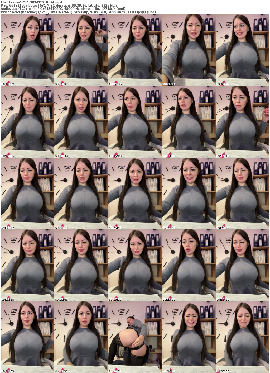 Preview thumb from 17alisa1717 on 2024-11-25 @ bongacams