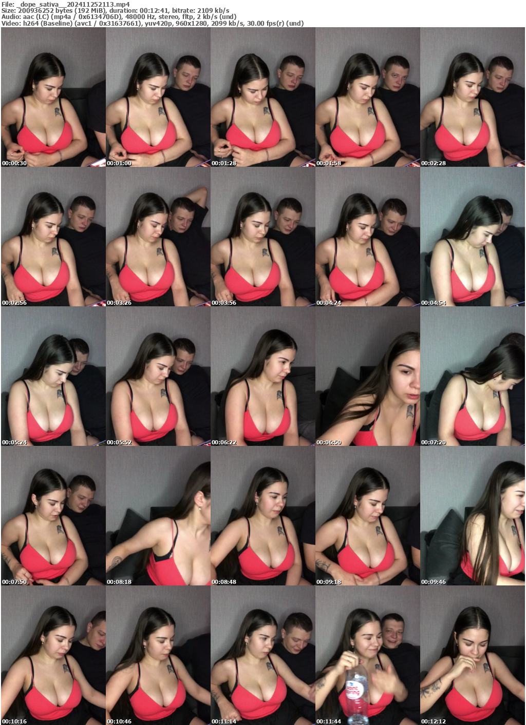 Preview thumb from _dope_sativa_ on 2024-11-25 @ bongacams