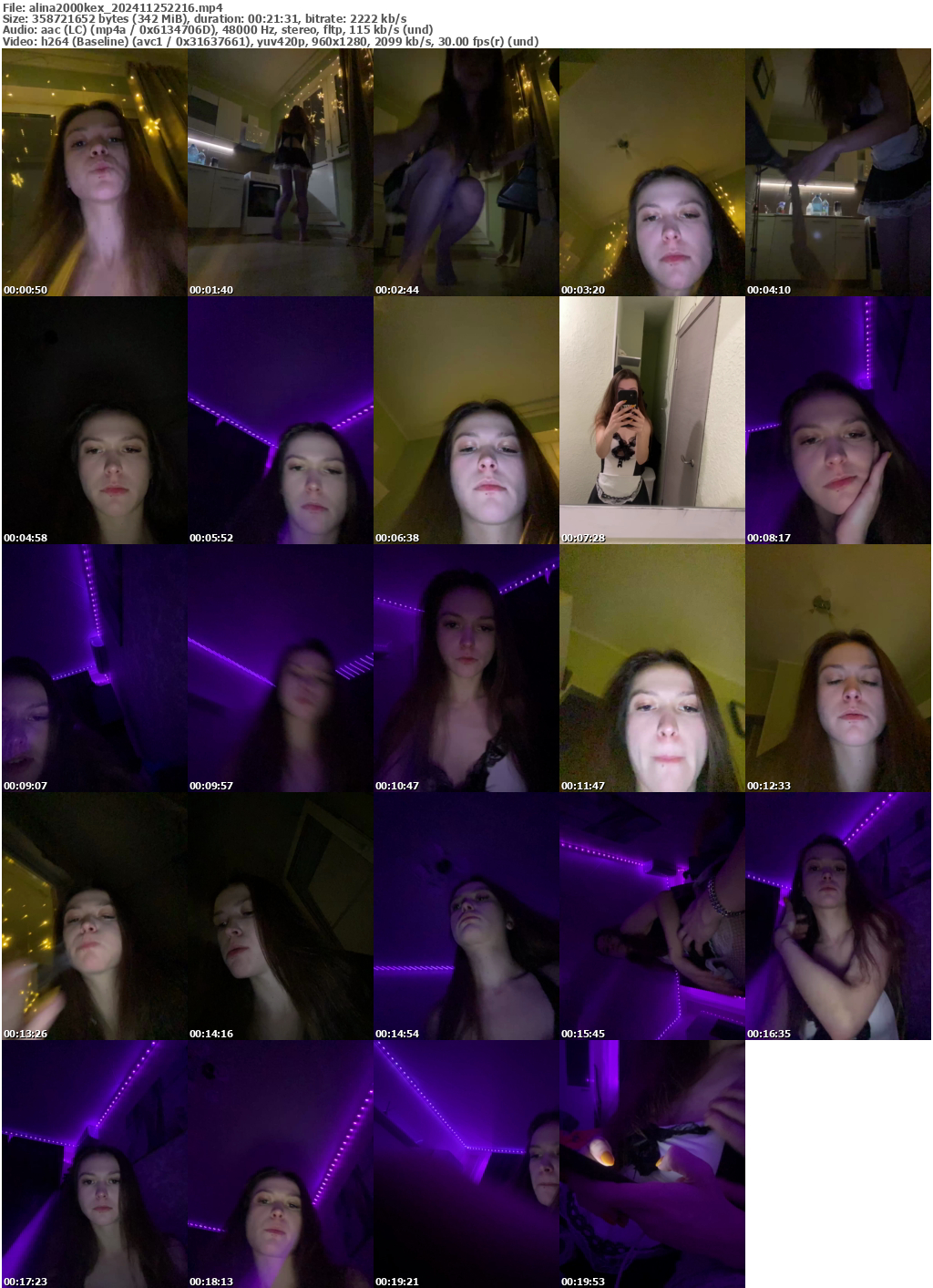 Preview thumb from alina2000kex on 2024-11-25 @ bongacams