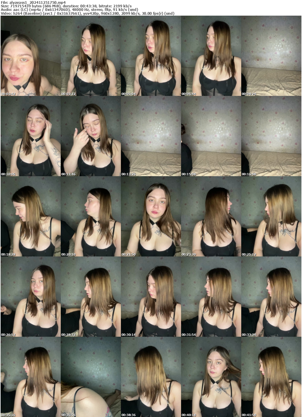 Preview thumb from alyavass1 on 2024-11-25 @ bongacams