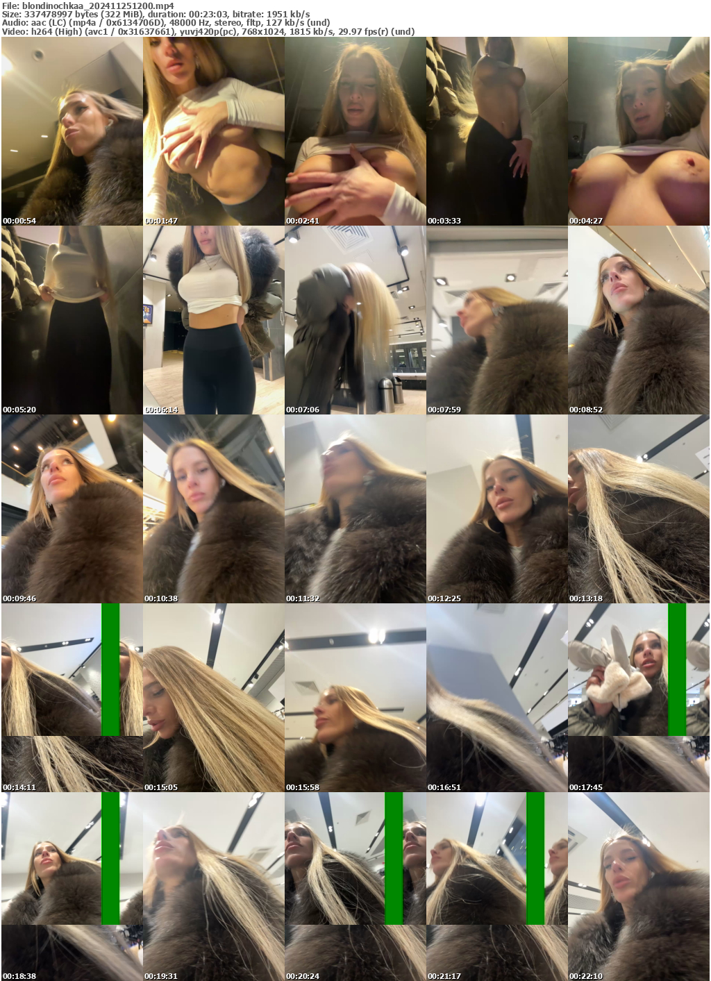 Preview thumb from blondinochkaa on 2024-11-25 @ bongacams