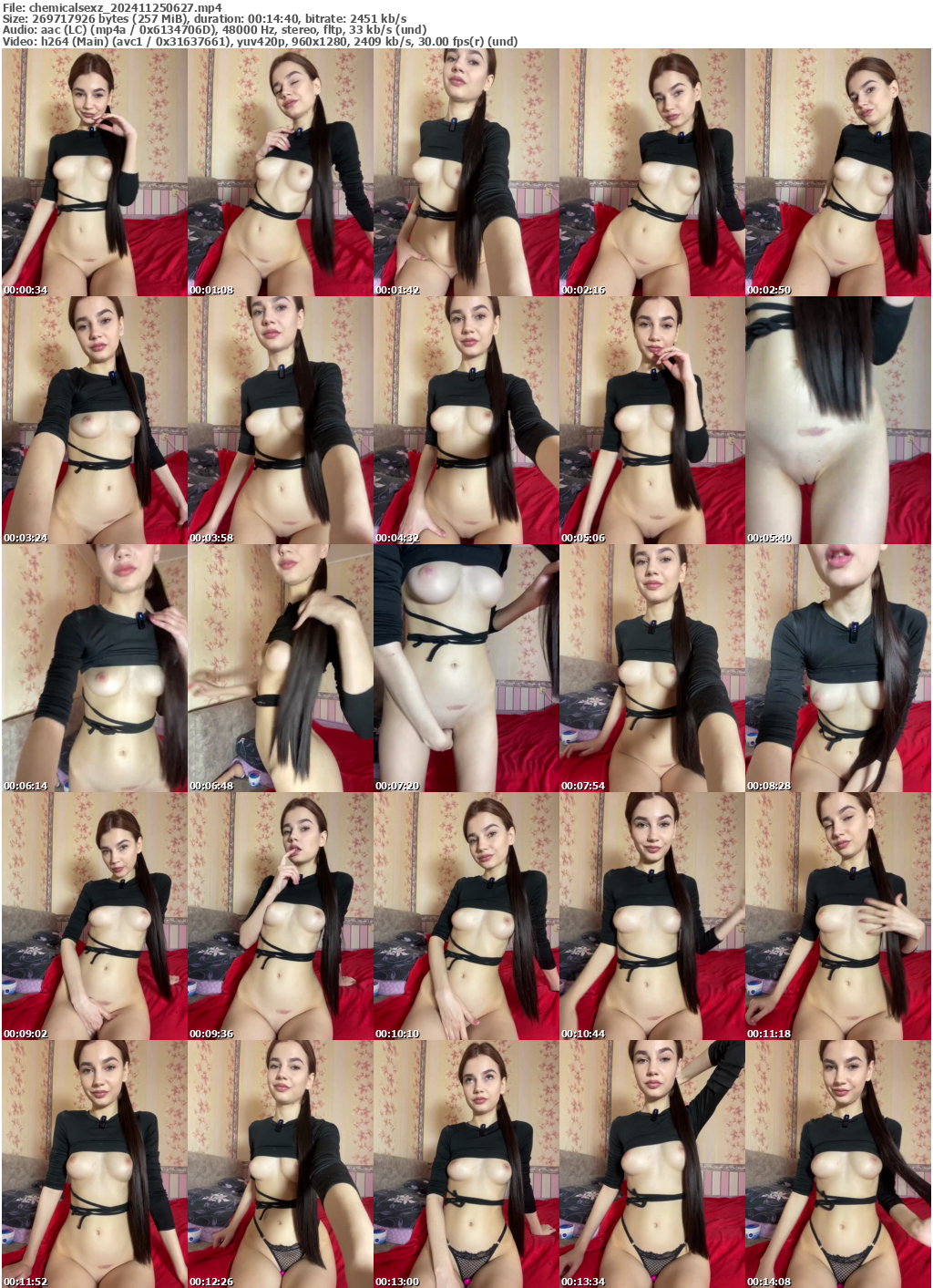 Preview thumb from chemicalsexz on 2024-11-25 @ bongacams