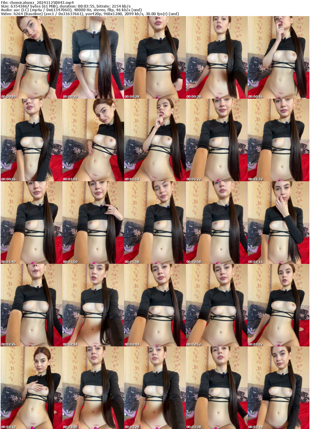 Preview thumb from chemicalsexz on 2024-11-25 @ bongacams