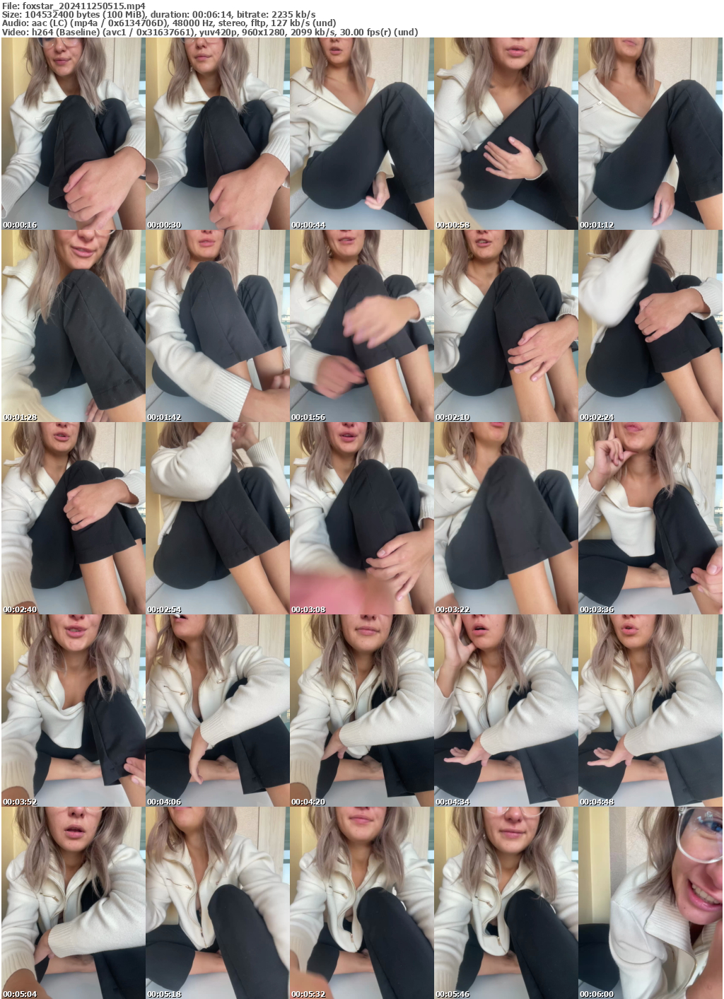 Preview thumb from foxstar on 2024-11-25 @ bongacams