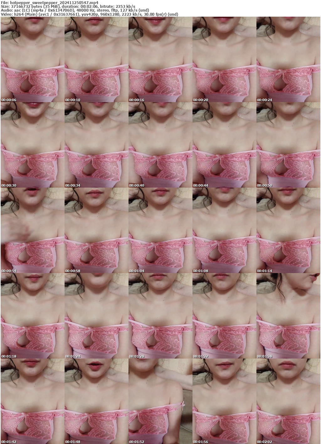 Preview thumb from hotpepper_sweetpepper on 2024-11-25 @ bongacams