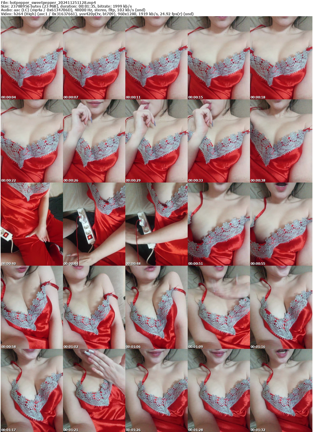 Preview thumb from hotpepper_sweetpepper on 2024-11-25 @ bongacams