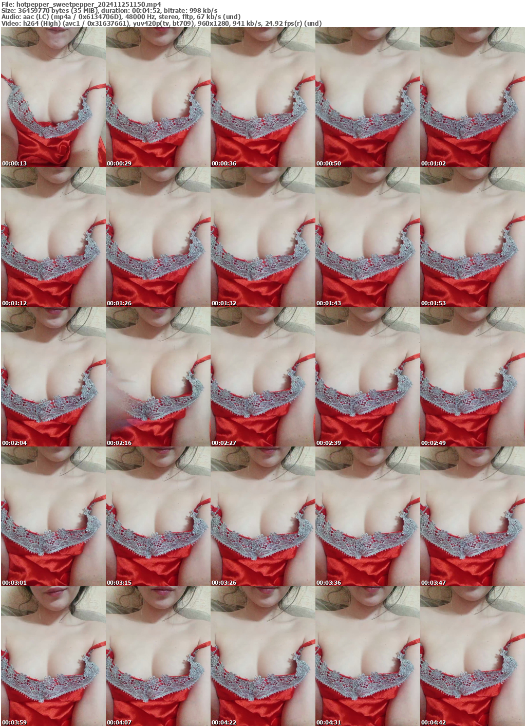 Preview thumb from hotpepper_sweetpepper on 2024-11-25 @ bongacams