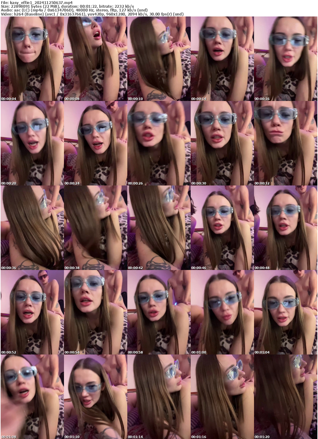 Preview thumb from kasy_effie1 on 2024-11-25 @ bongacams