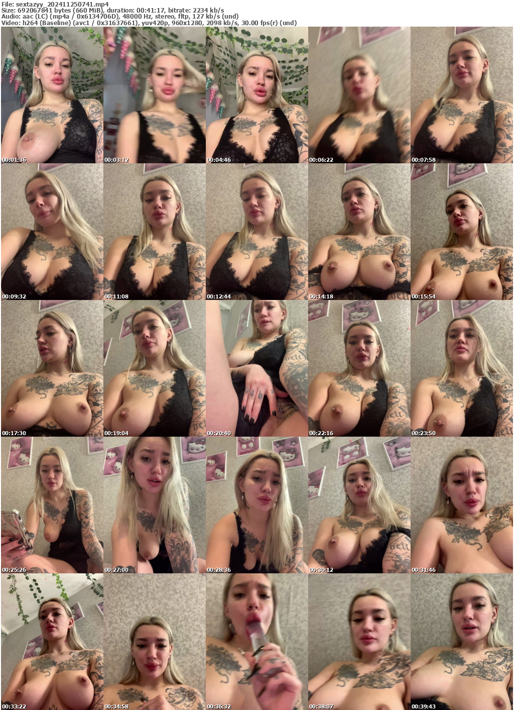 Preview thumb from sextazyy on 2024-11-25 @ bongacams