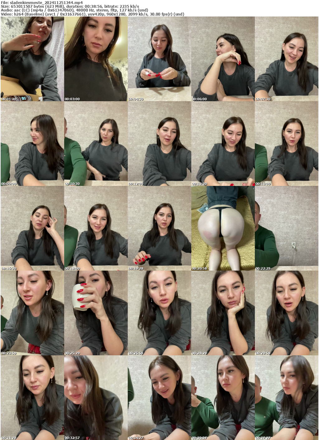 Preview thumb from sladenkievmeste on 2024-11-25 @ bongacams