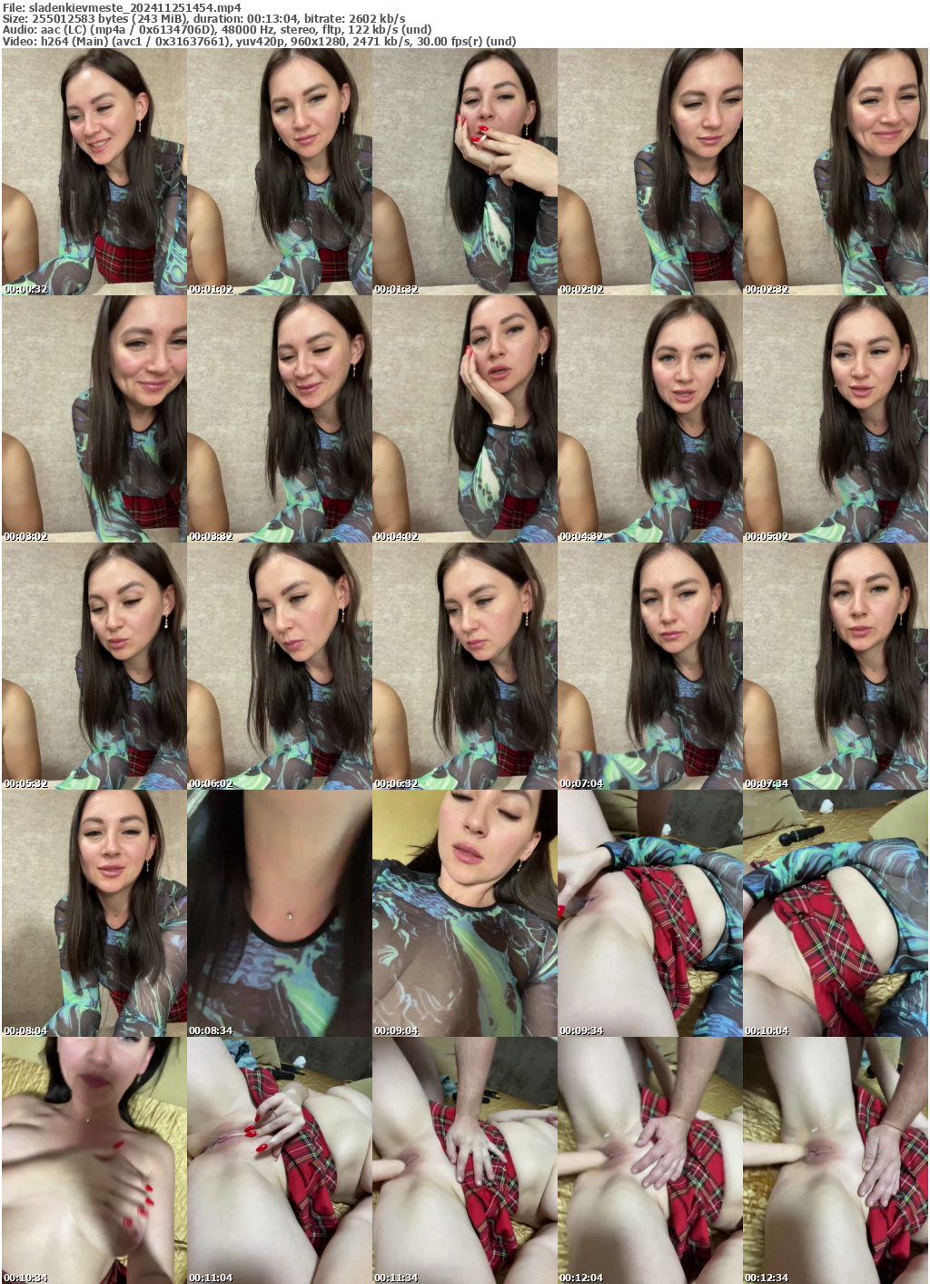 Preview thumb from sladenkievmeste on 2024-11-25 @ bongacams