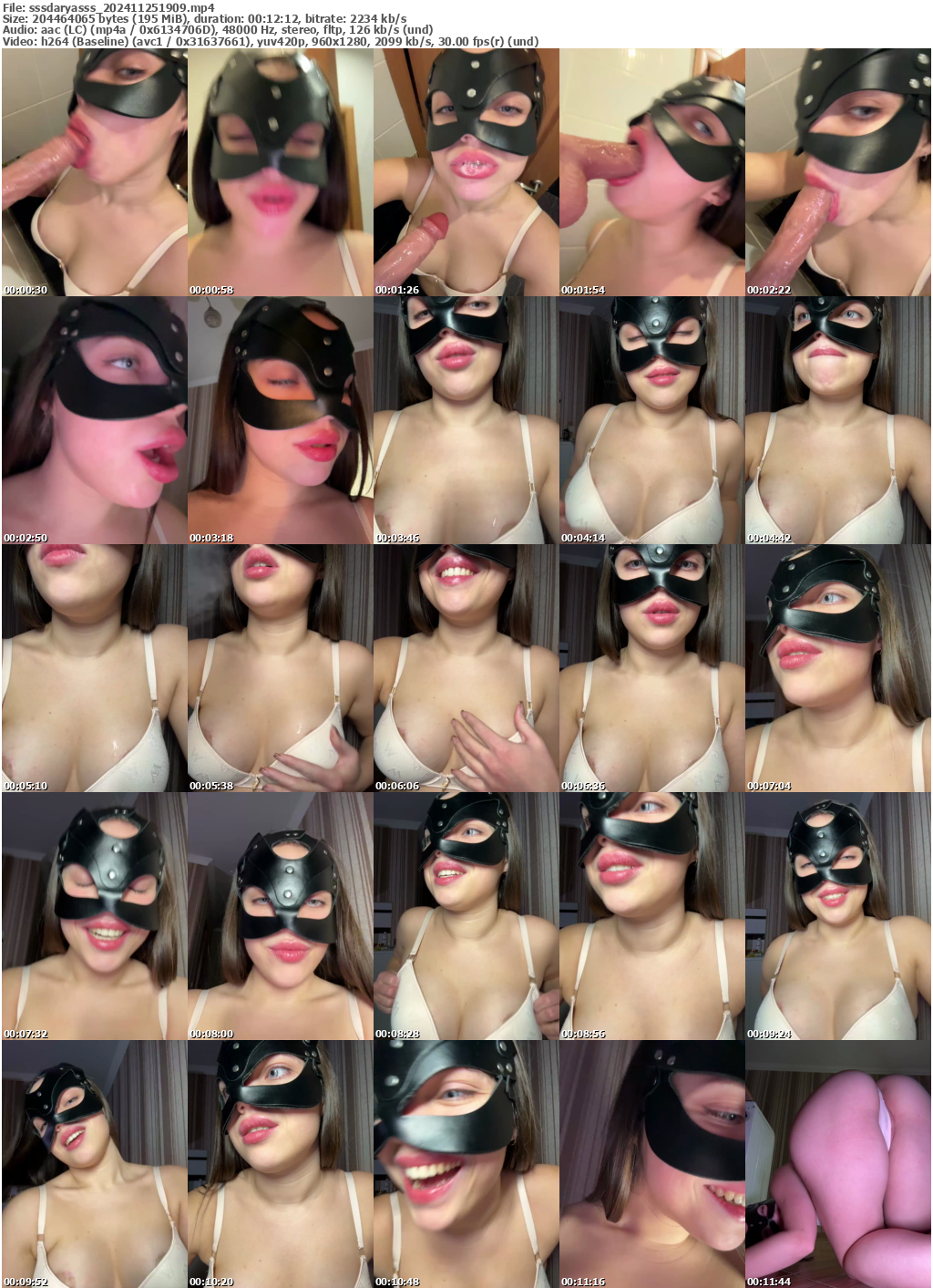 Preview thumb from sssdaryasss on 2024-11-25 @ bongacams