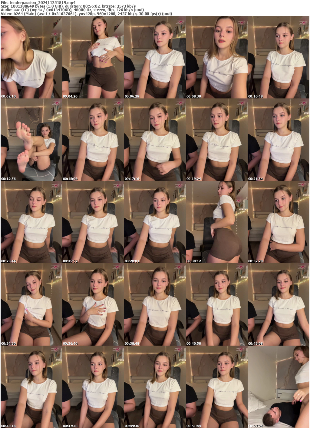 Preview thumb from tenderpassion on 2024-11-25 @ bongacams