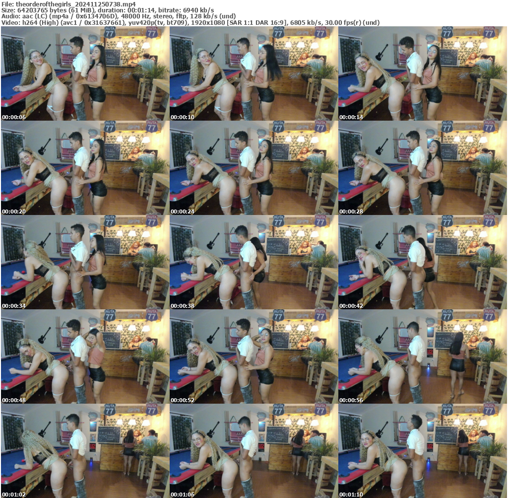 Preview thumb from theorderofthegirls on 2024-11-25 @ bongacams