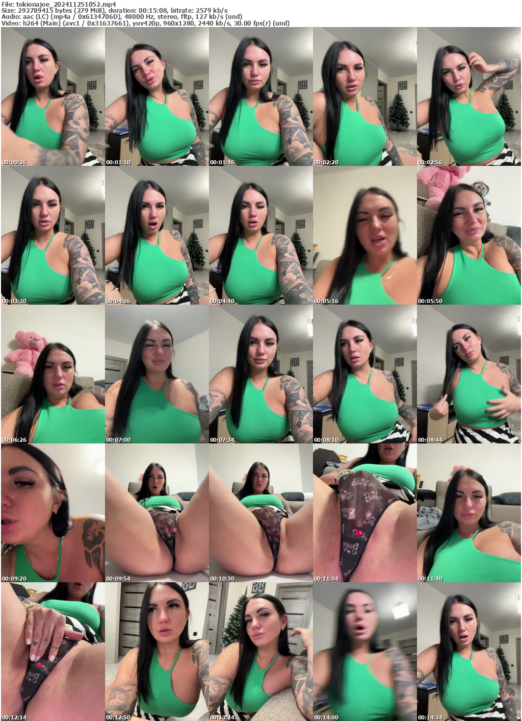 Preview thumb from tokionajoe on 2024-11-25 @ bongacams