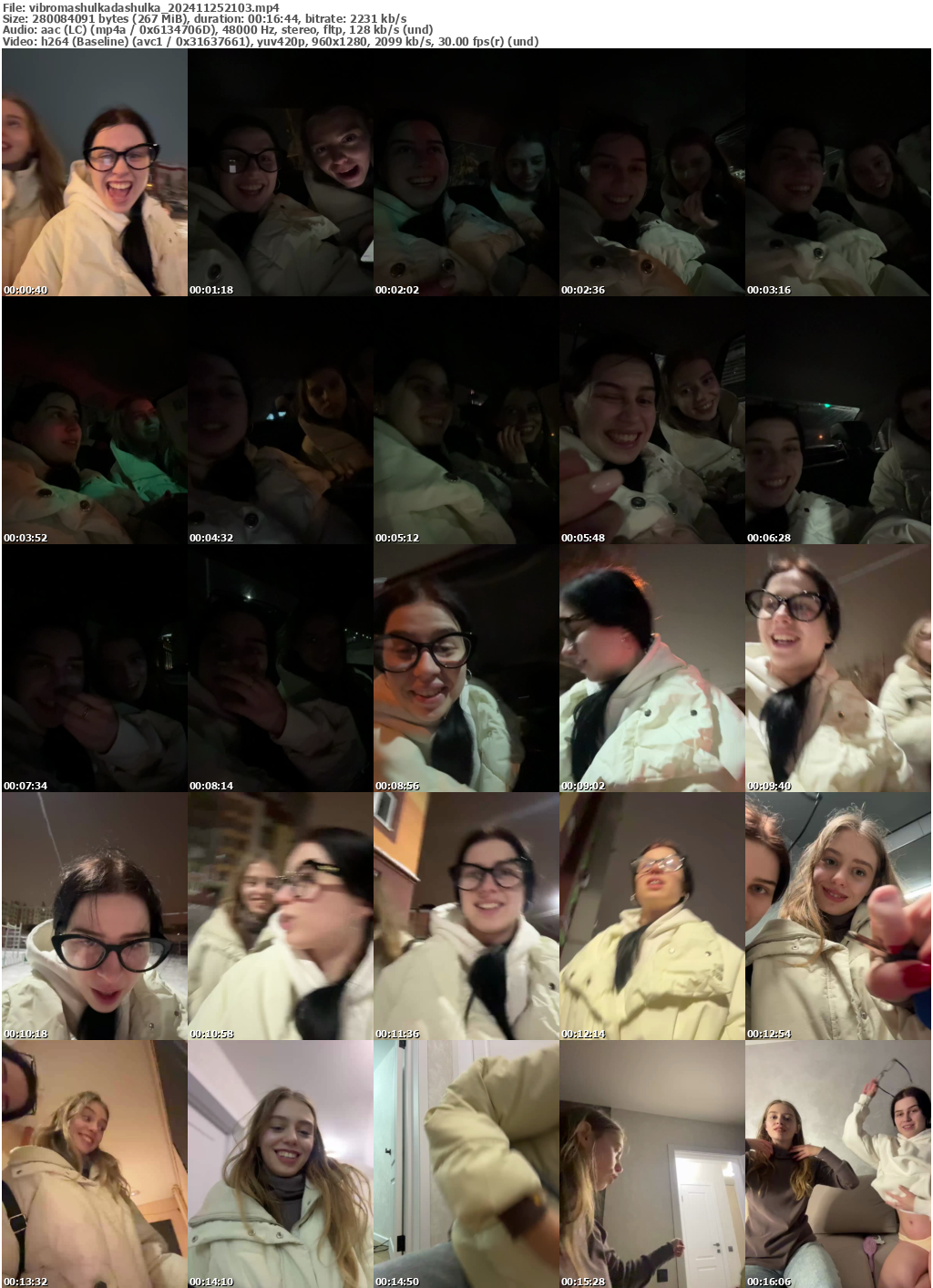 Preview thumb from vibromashulkadashulka on 2024-11-25 @ bongacams