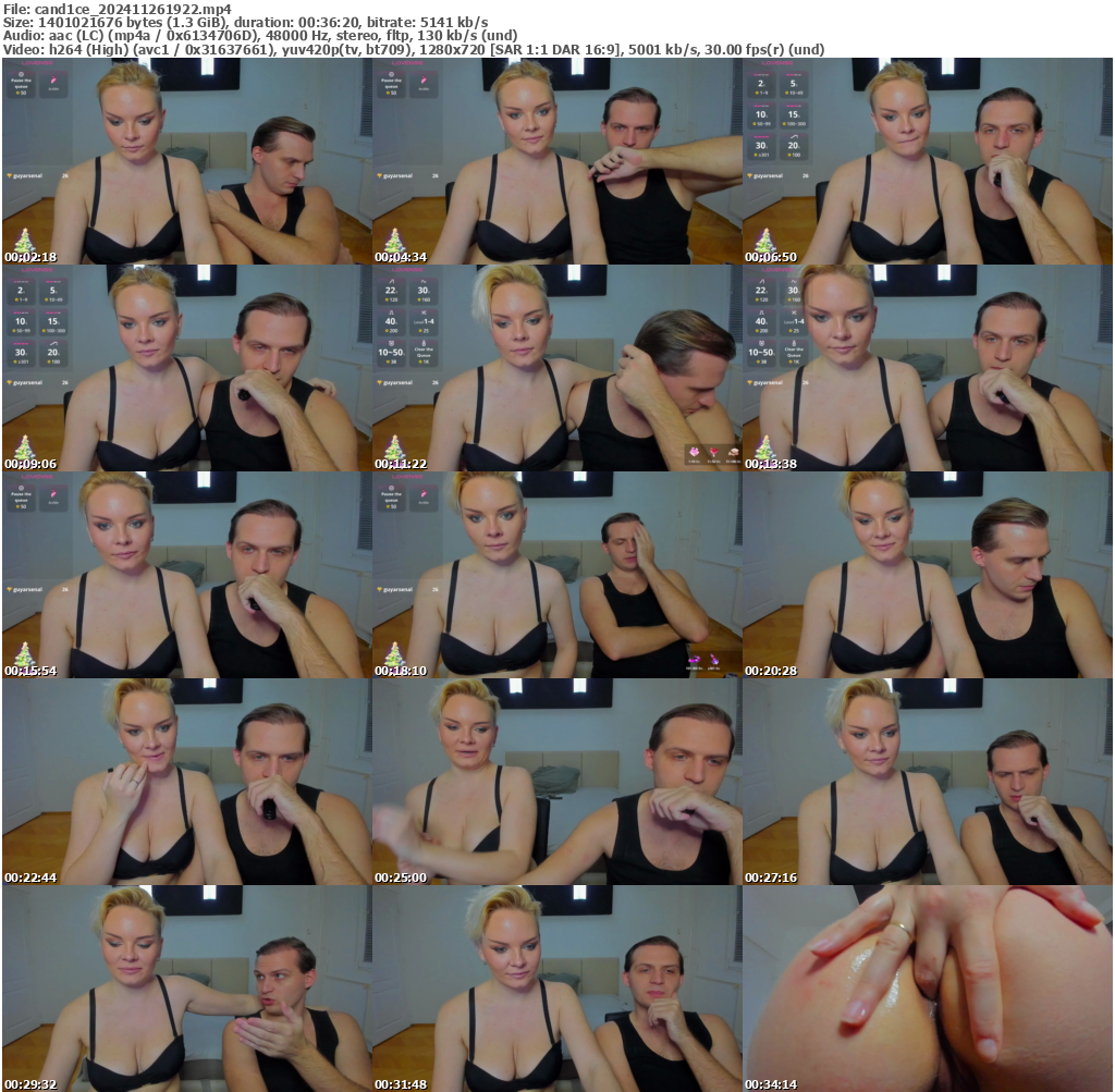 Preview thumb from cand1ce on 2024-11-26 @ bongacams