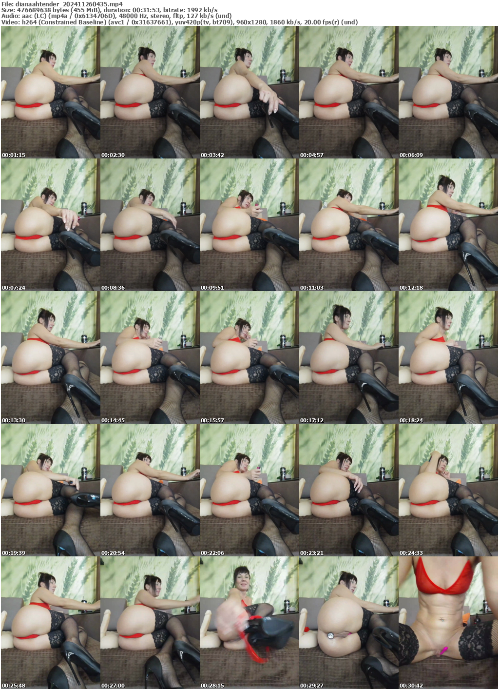 Preview thumb from dianaahtender on 2024-11-26 @ bongacams