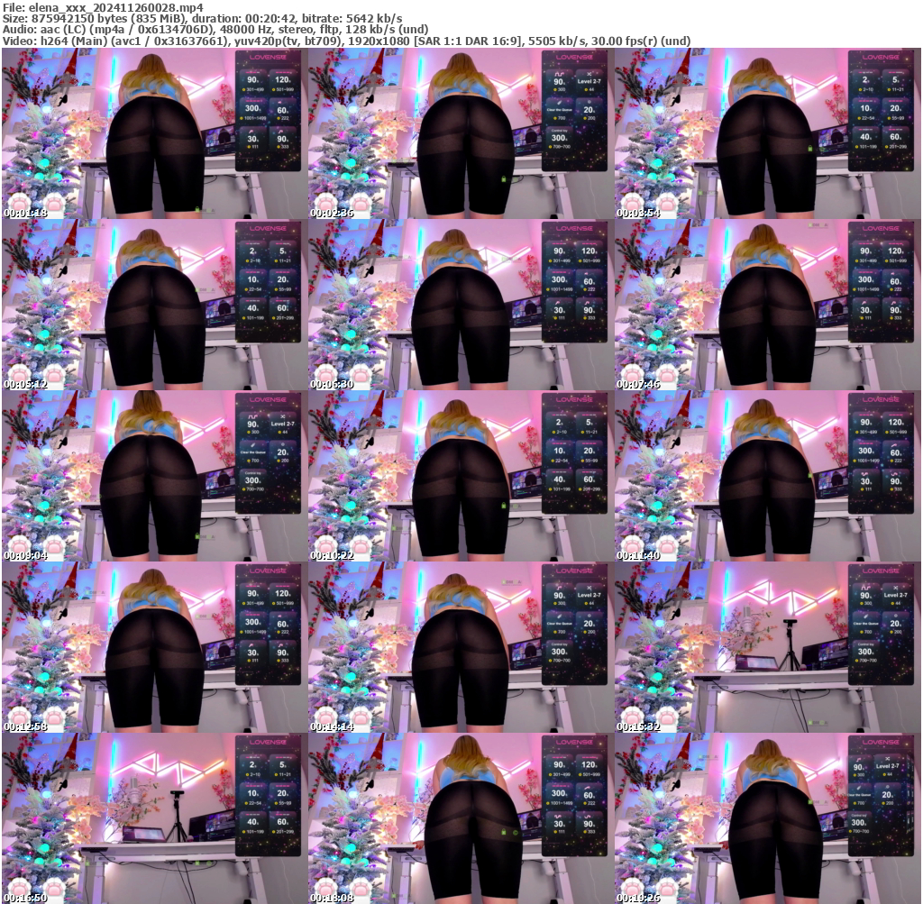 Preview thumb from elena_xxx on 2024-11-26 @ bongacams