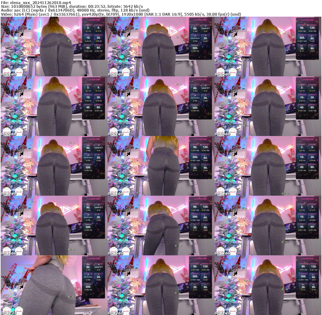 Preview thumb from elena_xxx on 2024-11-26 @ bongacams