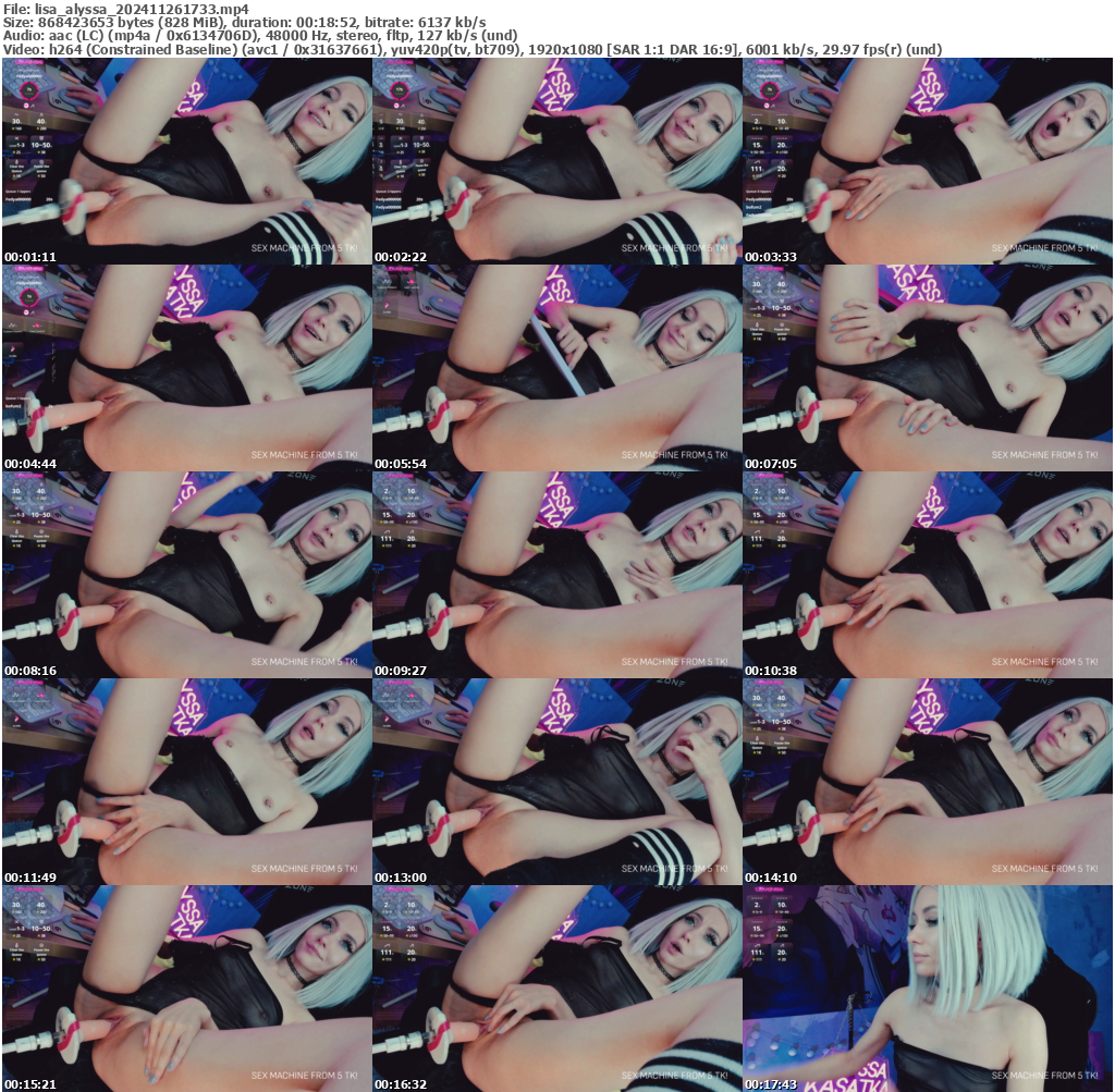 Preview thumb from lisa_alyssa on 2024-11-26 @ bongacams