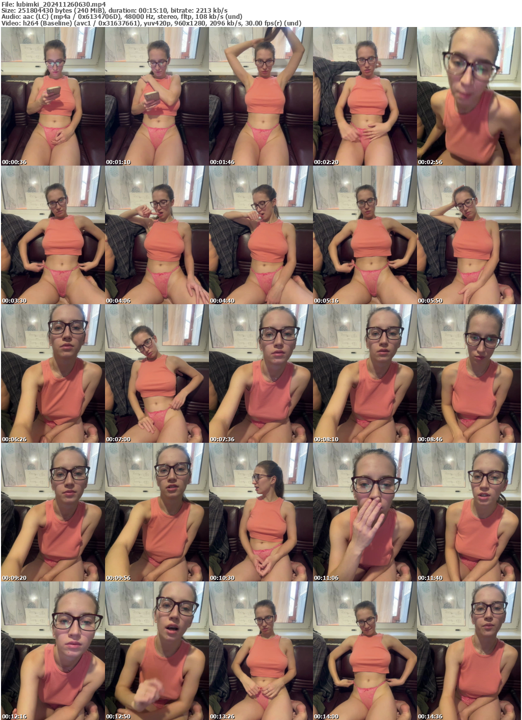 Preview thumb from lubimki on 2024-11-26 @ bongacams