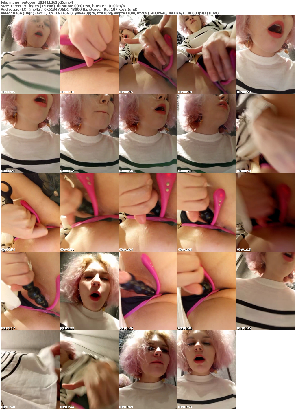 Preview thumb from marie_outdoor on 2024-11-26 @ bongacams