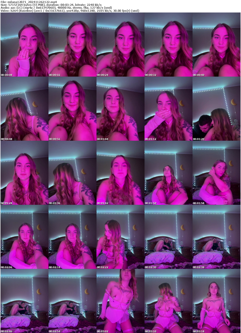 Preview thumb from milana12071 on 2024-11-26 @ bongacams