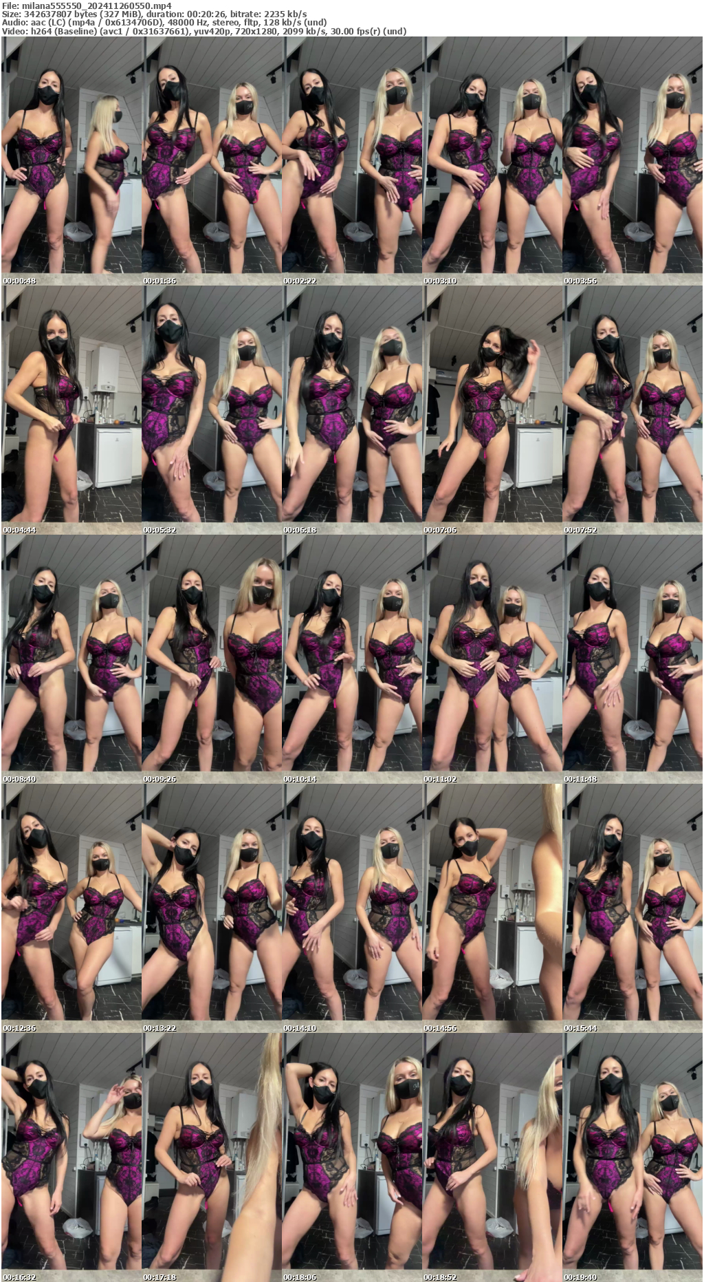 Preview thumb from milana555550 on 2024-11-26 @ bongacams