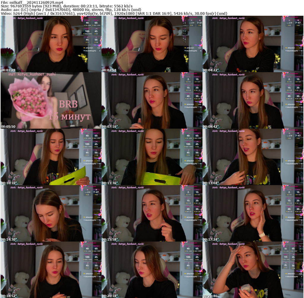 Preview thumb from milkaff_ on 2024-11-26 @ bongacams