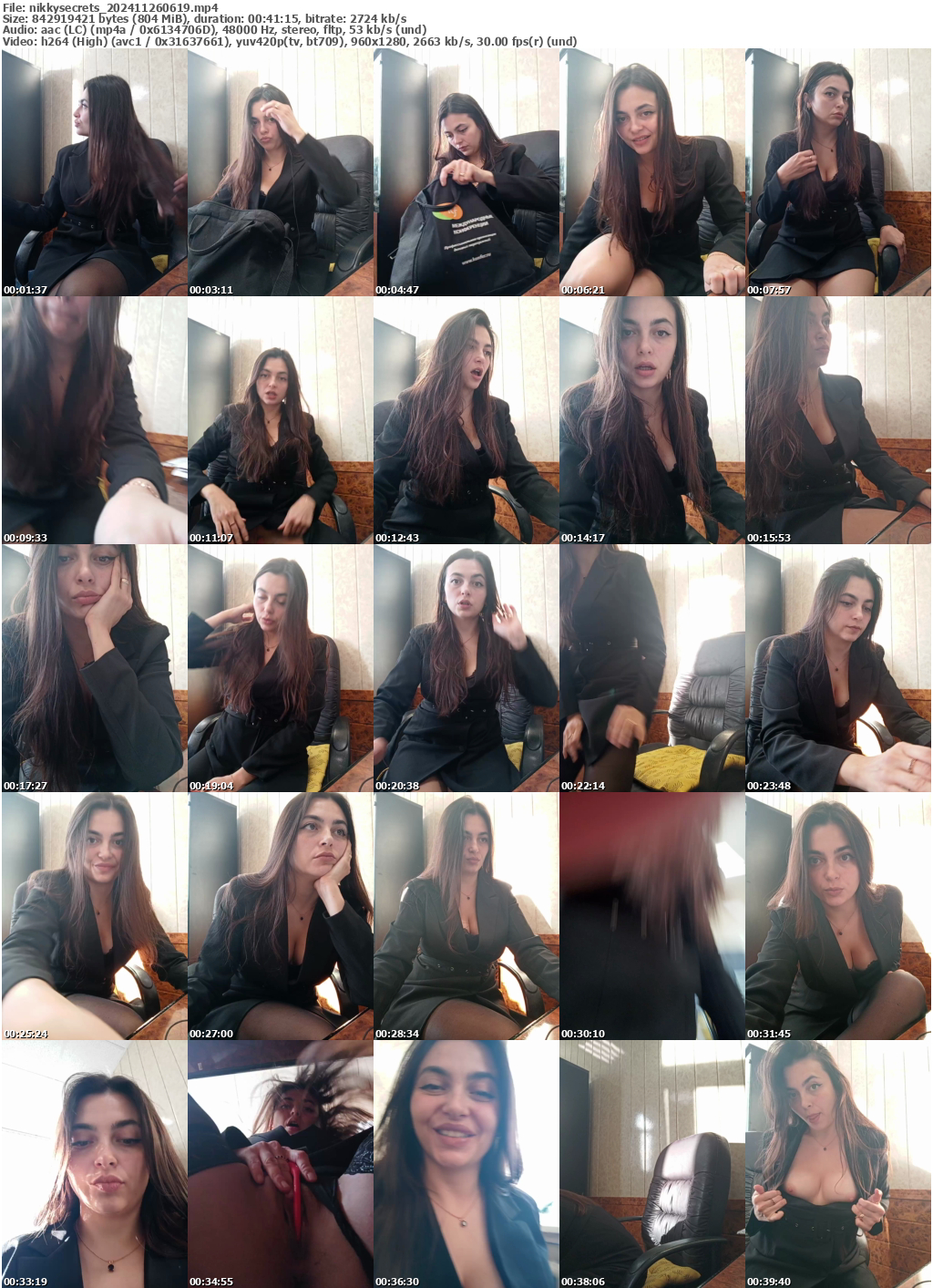 Preview thumb from nikkysecrets on 2024-11-26 @ bongacams