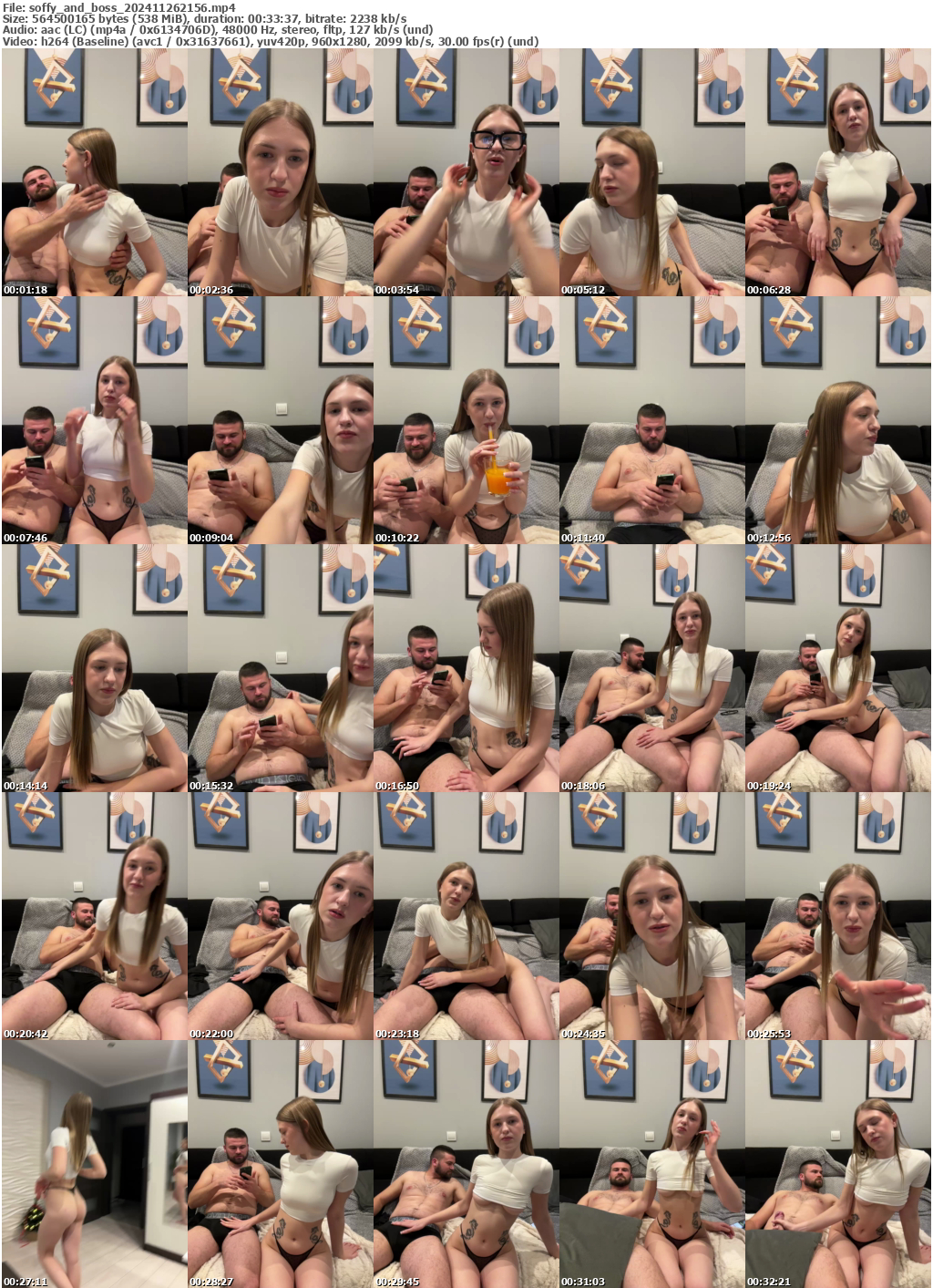 Preview thumb from soffy_and_boss on 2024-11-26 @ bongacams