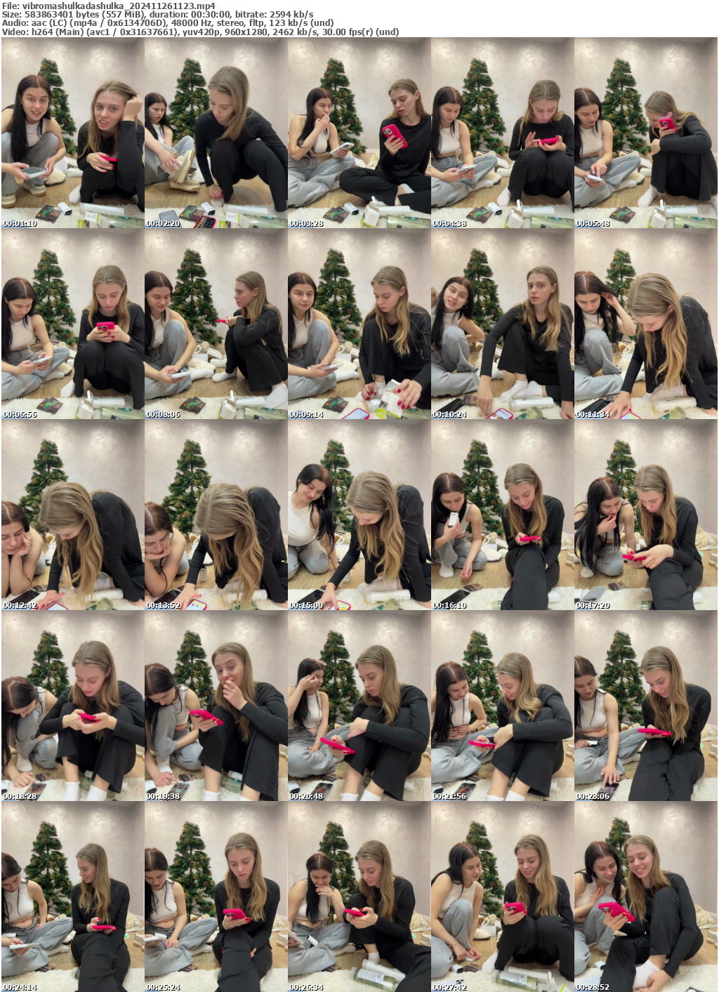 Preview thumb from vibromashulkadashulka on 2024-11-26 @ bongacams