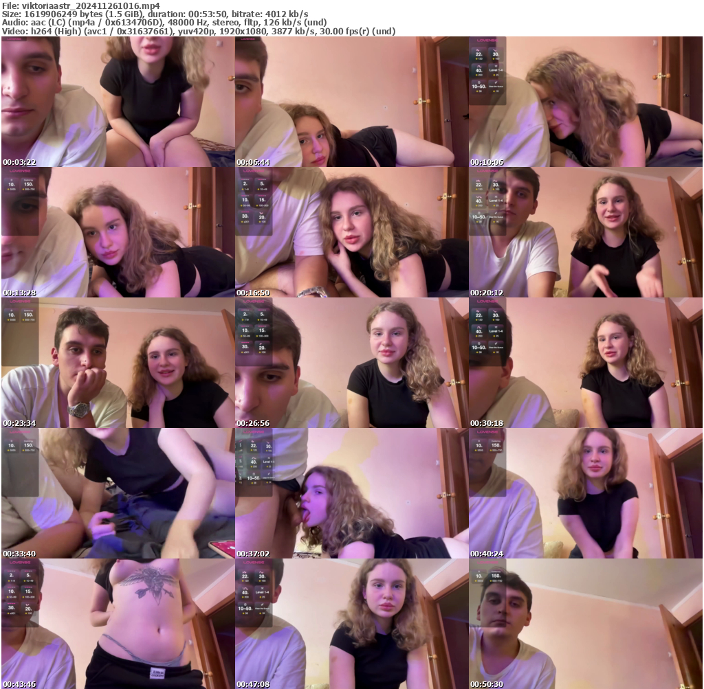 Preview thumb from viktoriaastr on 2024-11-26 @ bongacams