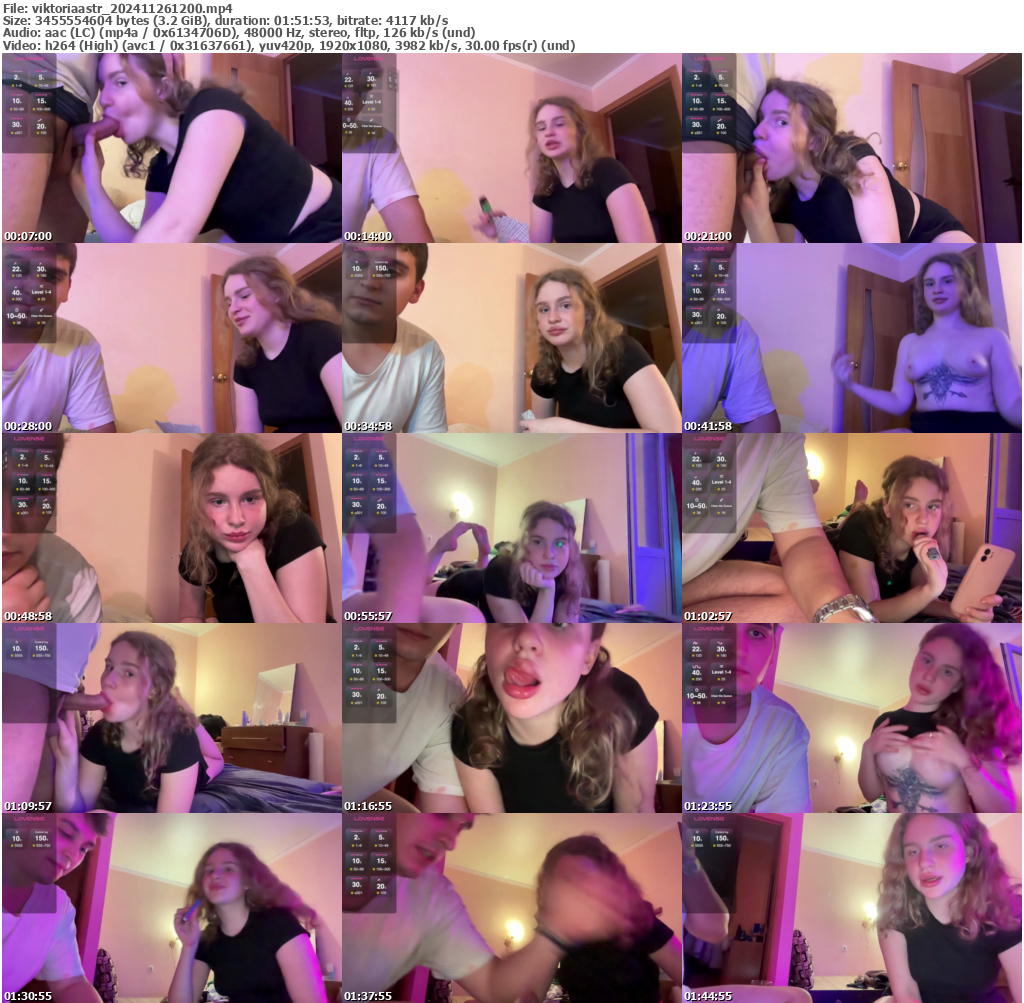 Preview thumb from viktoriaastr on 2024-11-26 @ bongacams