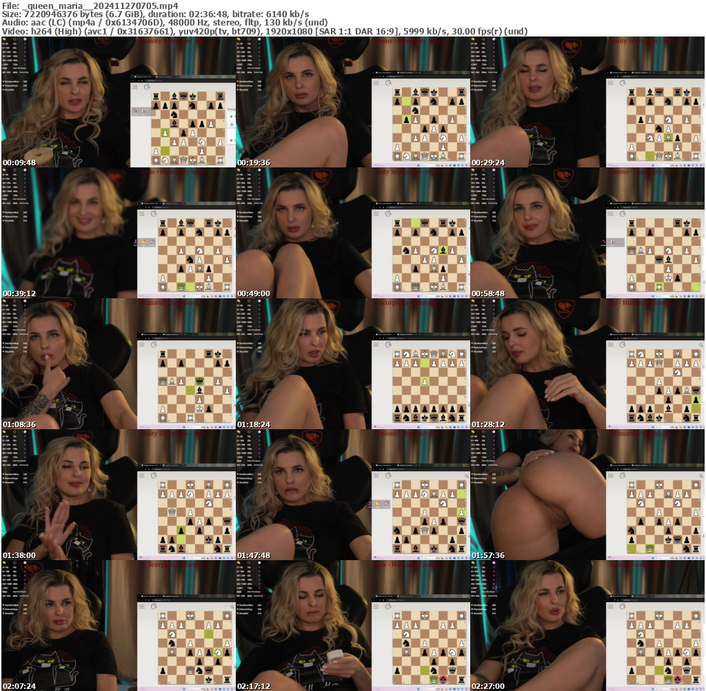 Preview thumb from _queen_maria_ on 2024-11-27 @ bongacams