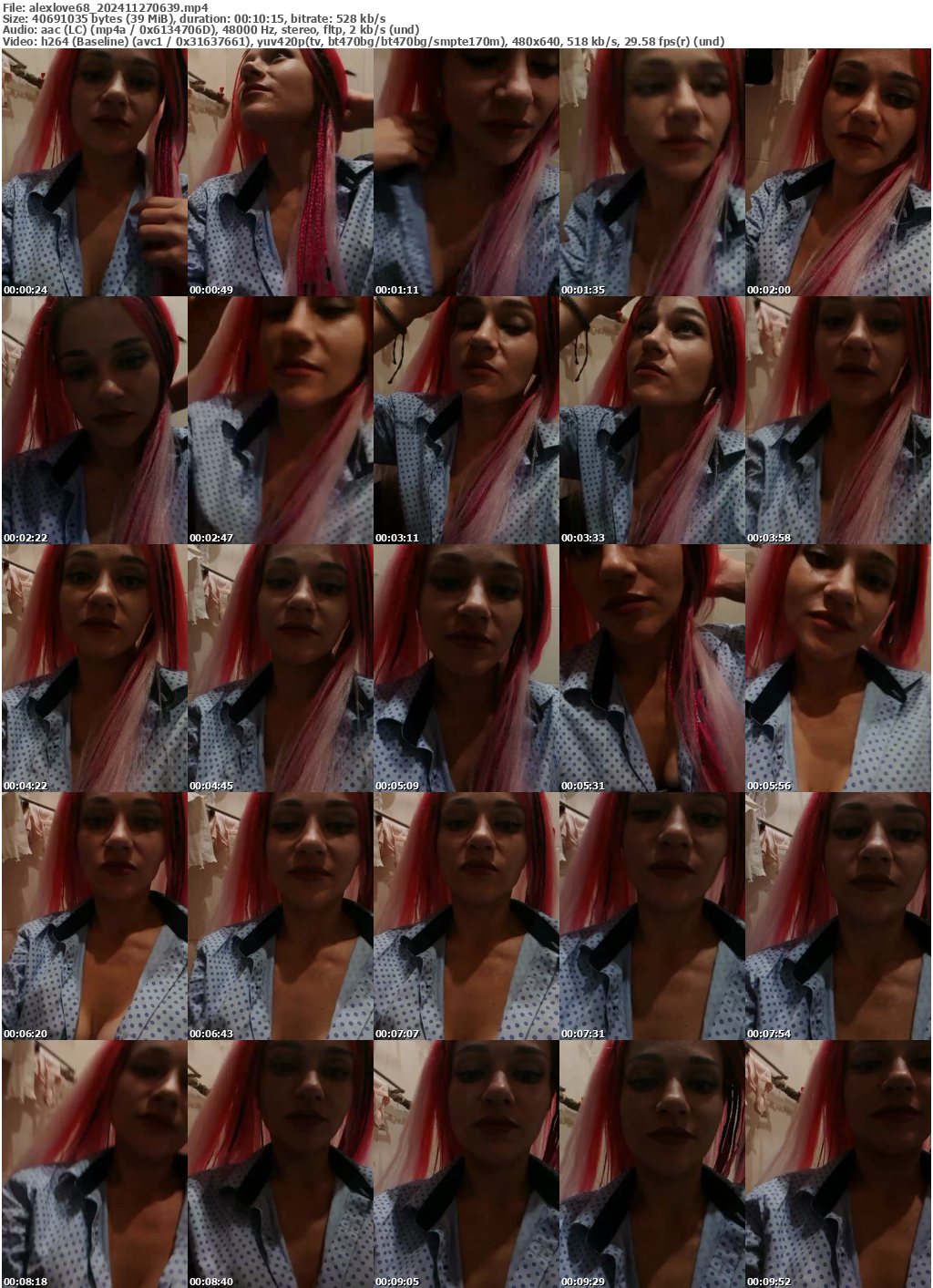 Preview thumb from alexlove68 on 2024-11-27 @ bongacams