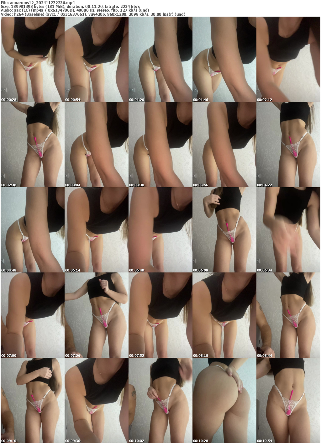 Preview thumb from annaroms12 on 2024-11-27 @ bongacams