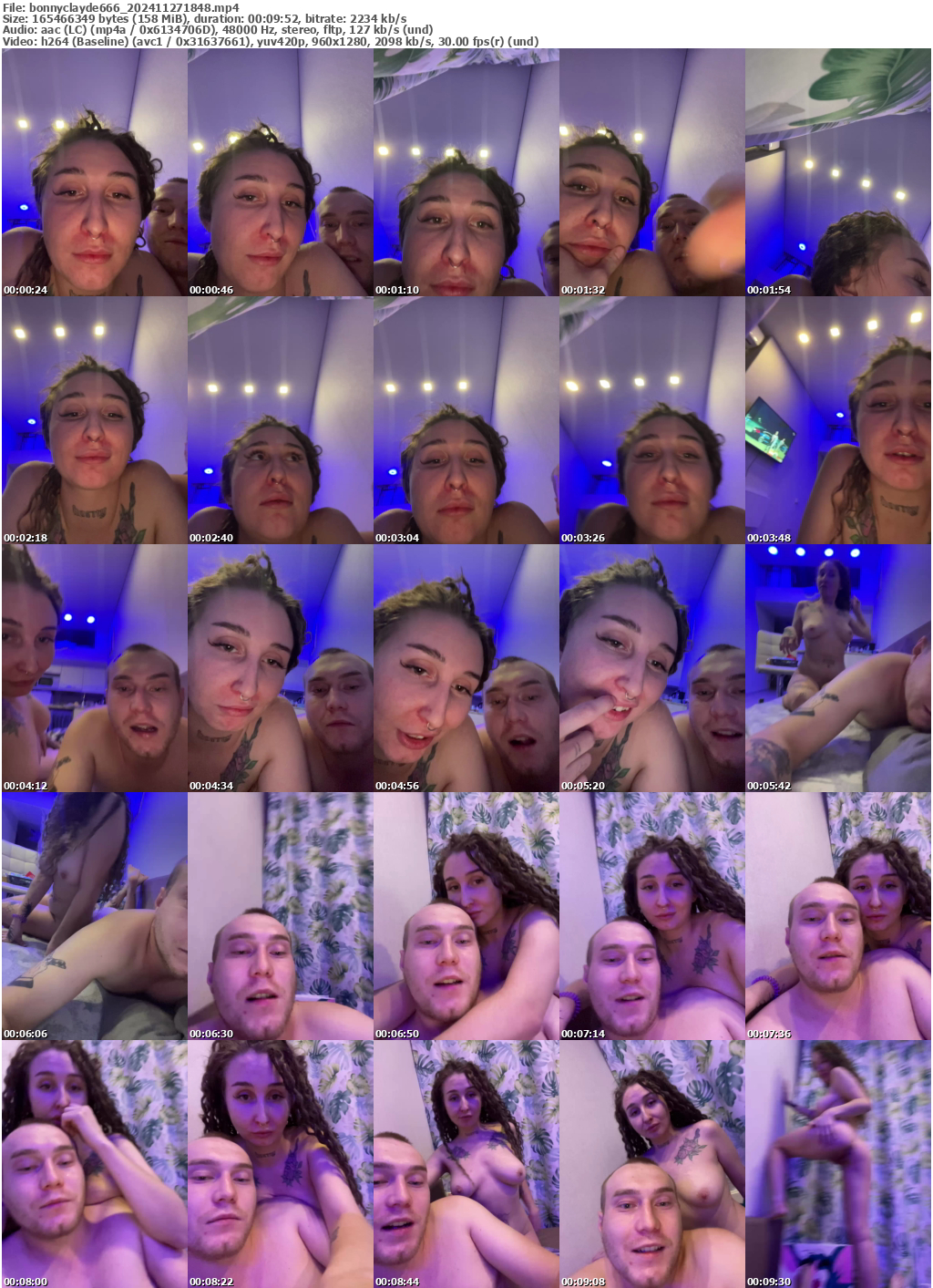 Preview thumb from bonnyclayde666 on 2024-11-27 @ bongacams