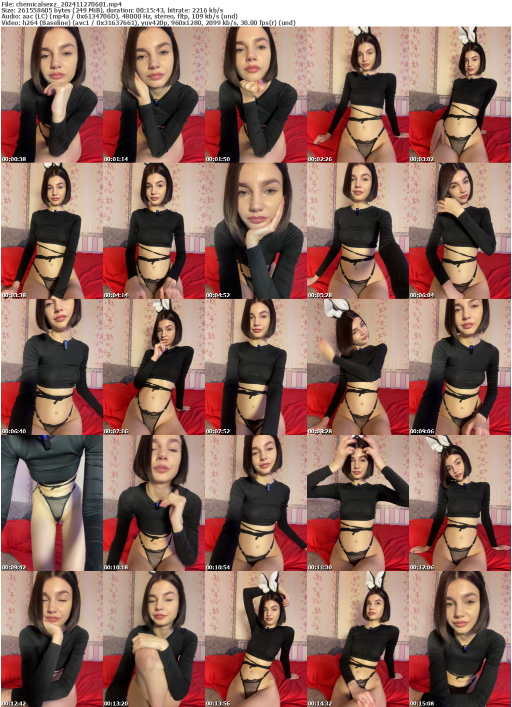 Preview thumb from chemicalsexz on 2024-11-27 @ bongacams