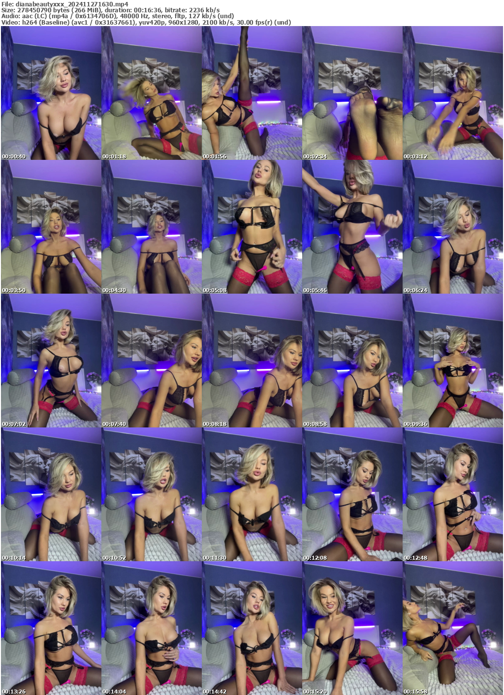 Preview thumb from dianabeautyxxx on 2024-11-27 @ bongacams