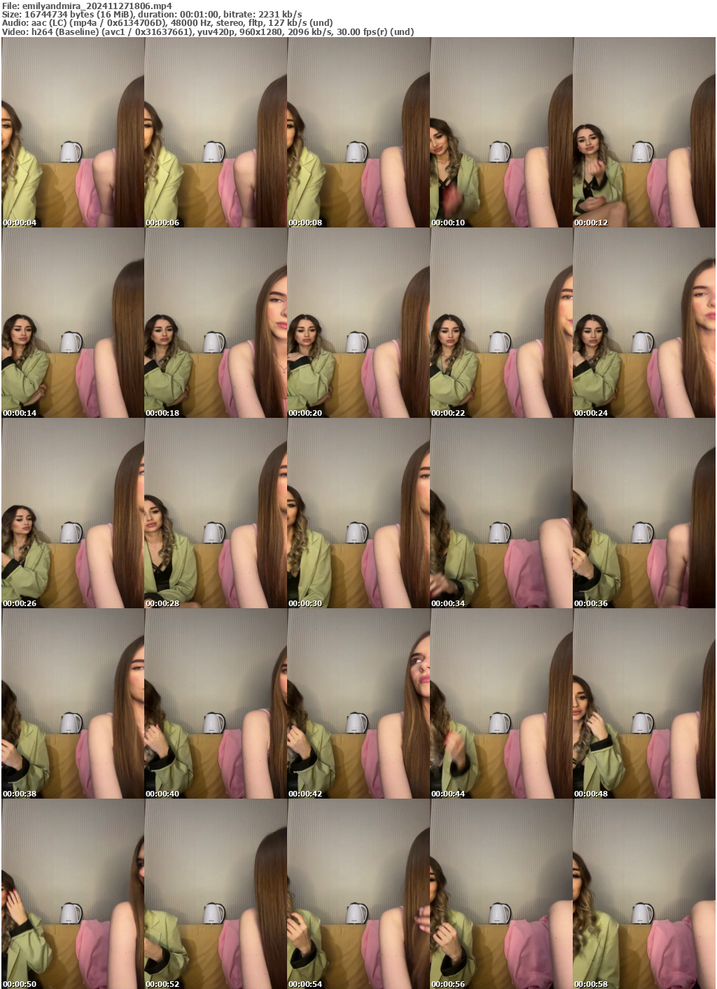 Preview thumb from emilyandmira on 2024-11-27 @ bongacams