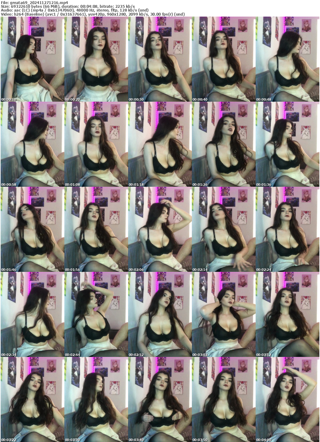 Preview thumb from greata69 on 2024-11-27 @ bongacams