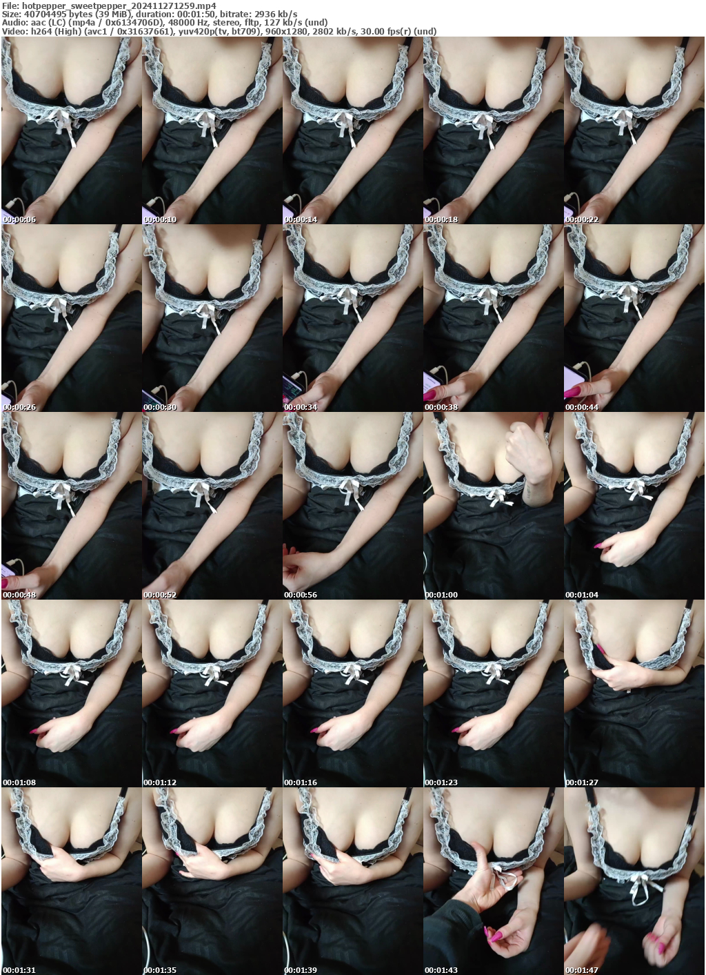 Preview thumb from hotpepper_sweetpepper on 2024-11-27 @ bongacams