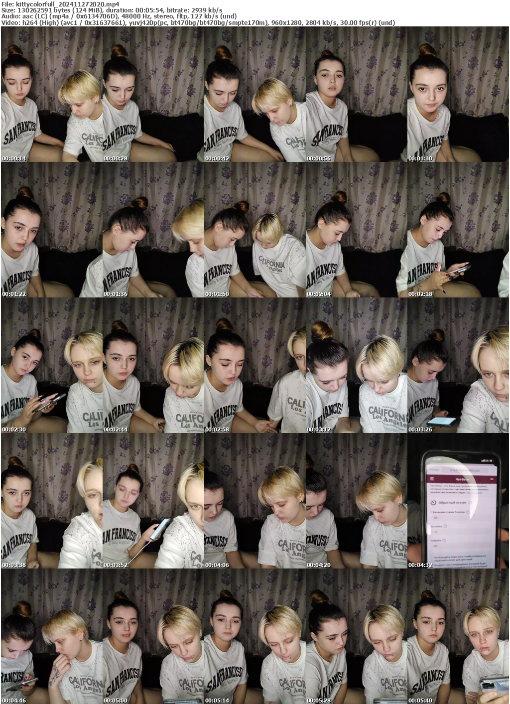 Preview thumb from kittycolorfull on 2024-11-27 @ bongacams