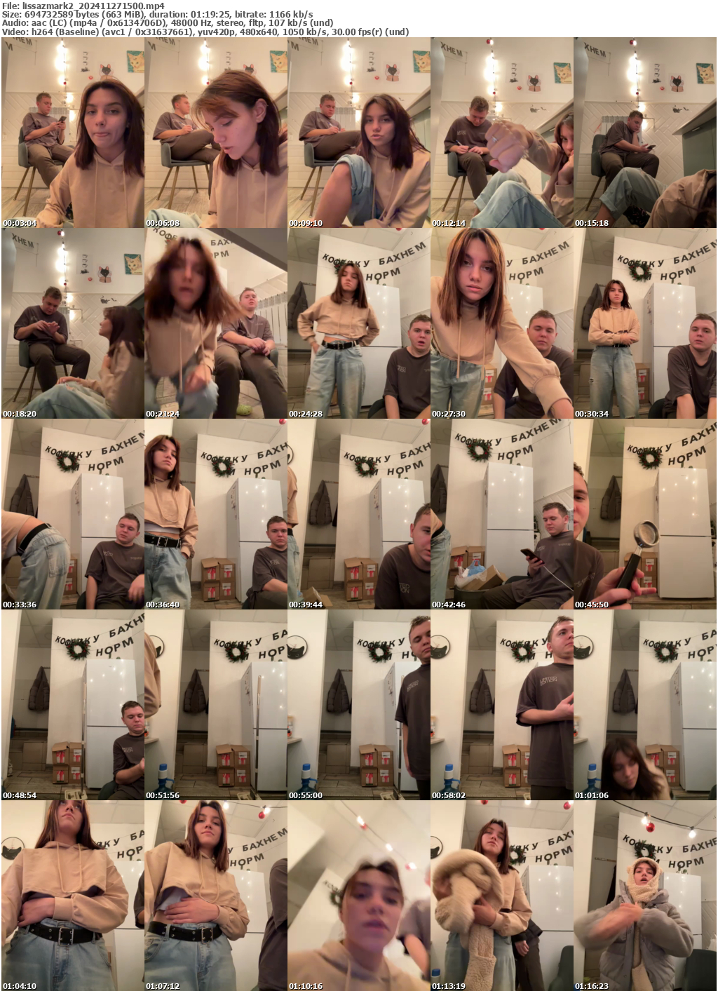 Preview thumb from lissazmark2 on 2024-11-27 @ bongacams