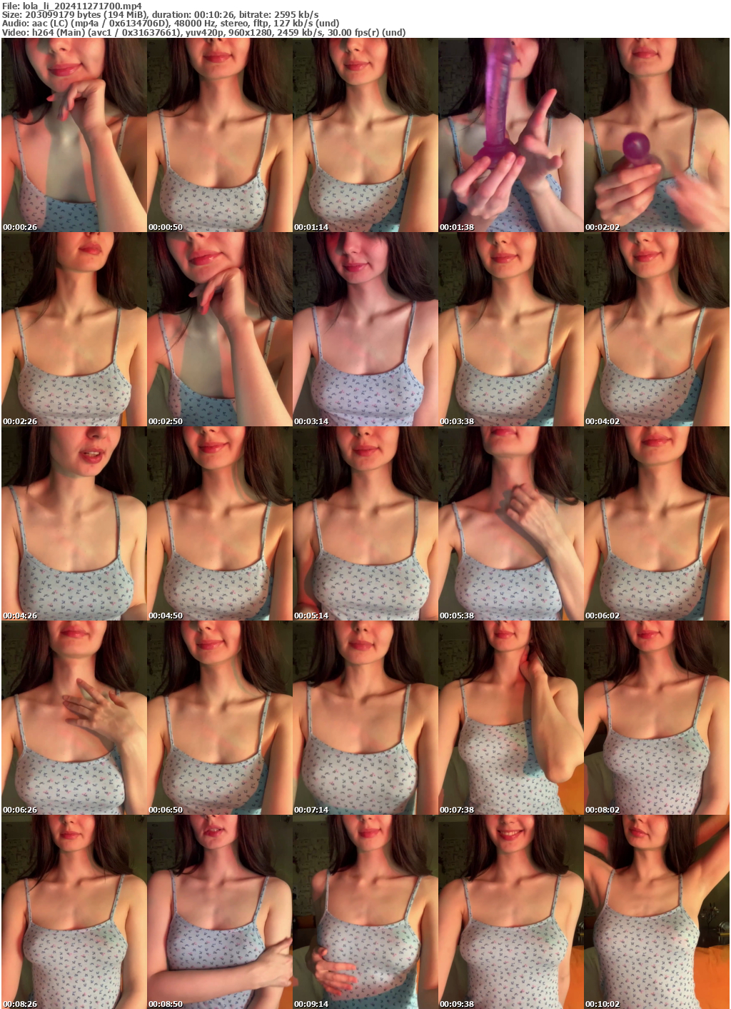 Preview thumb from lola_li on 2024-11-27 @ bongacams