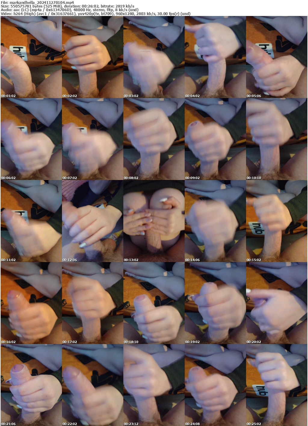 Preview thumb from markandhella on 2024-11-27 @ bongacams