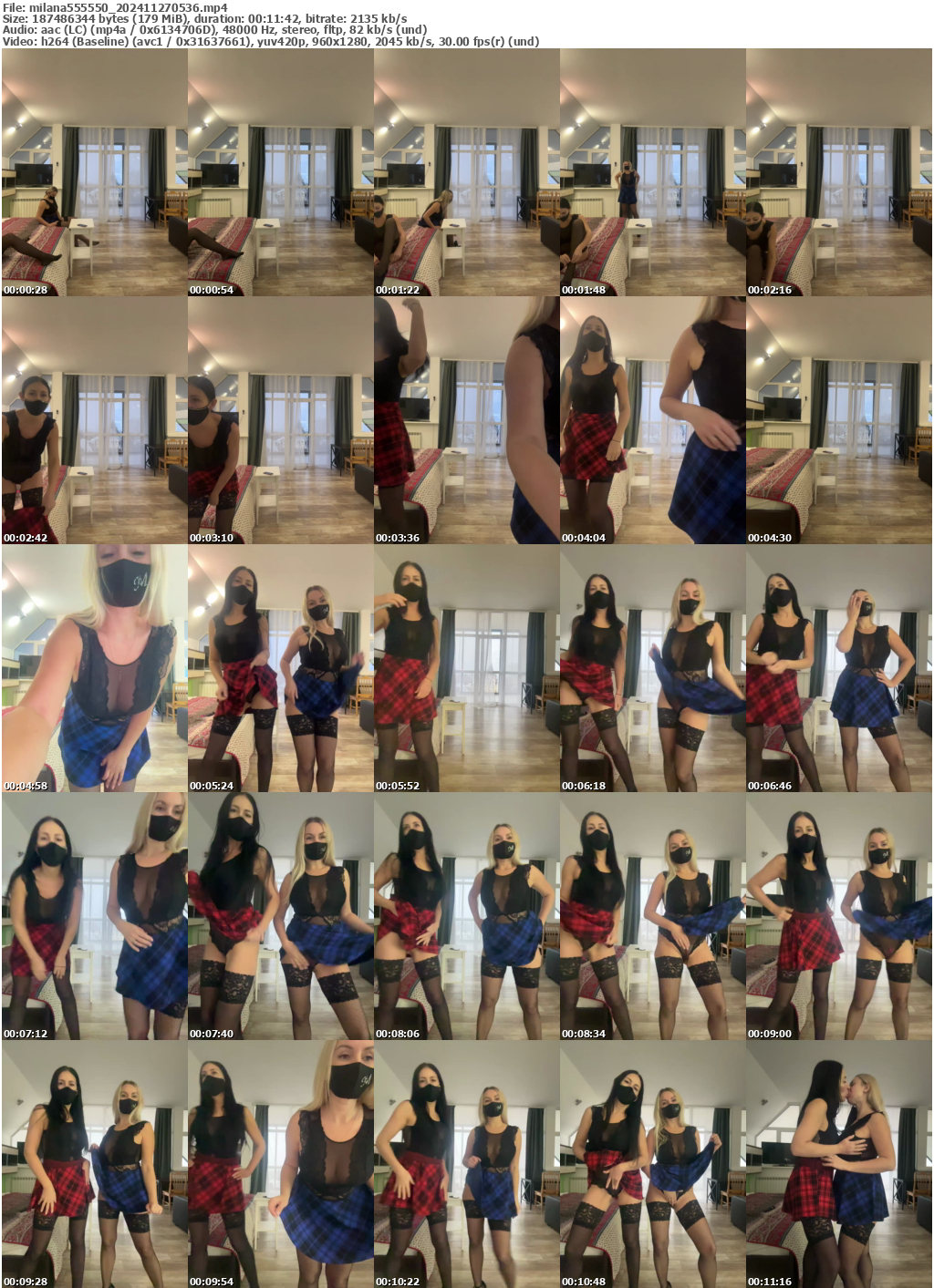 Preview thumb from milana555550 on 2024-11-27 @ bongacams