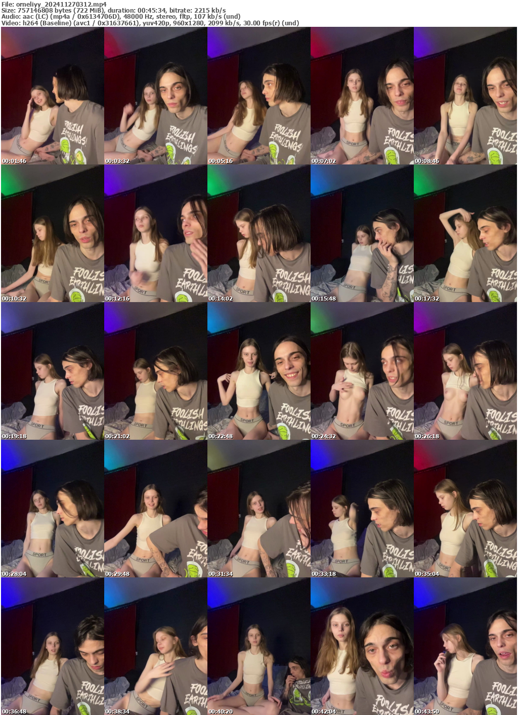 Preview thumb from orneliyy on 2024-11-27 @ bongacams